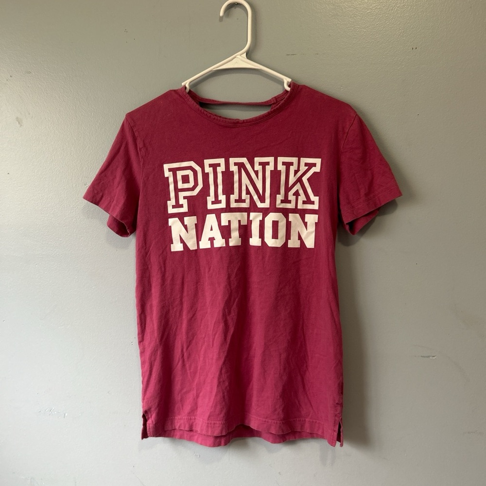 PINK Victoria's Secret Lace-Up Top